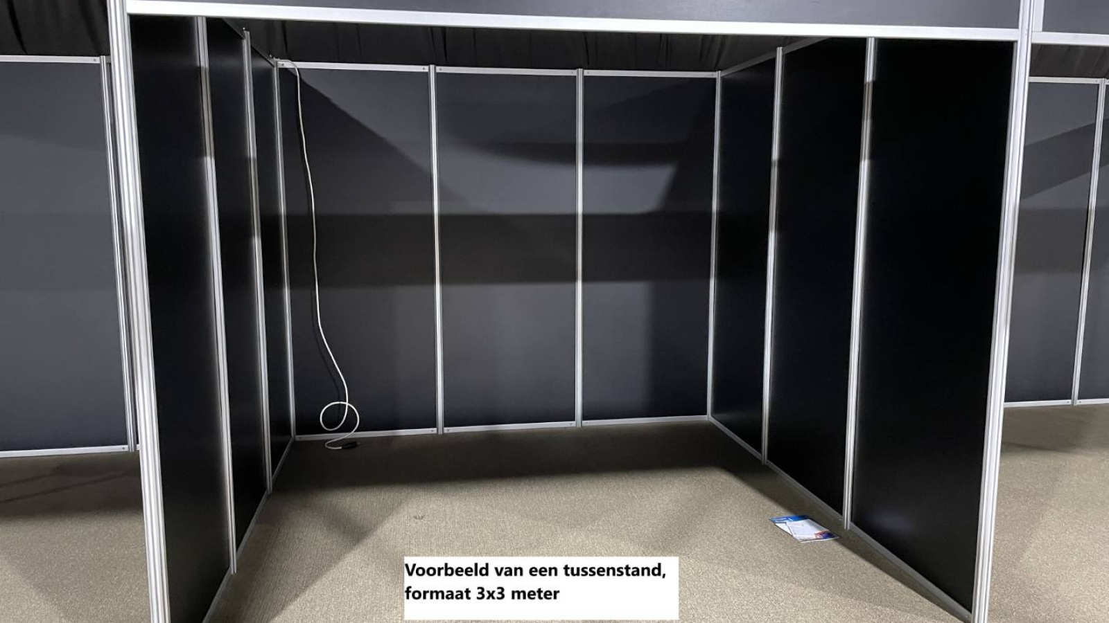 Voorbeeld tussenstand 3x3 meter