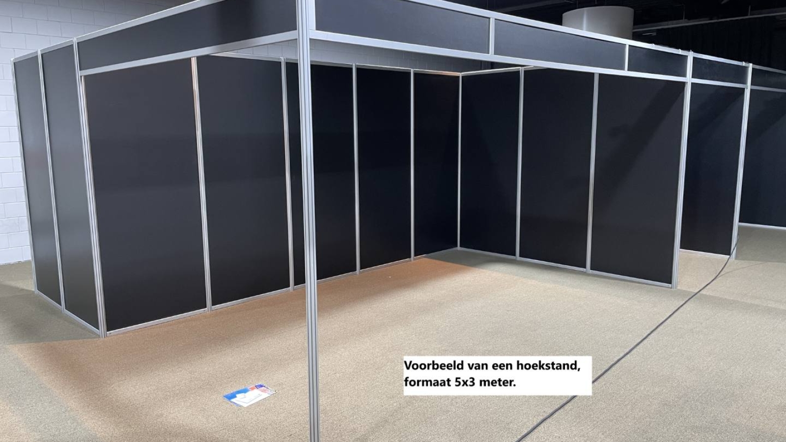 Voorbeeld tussenstand 5x3 meter