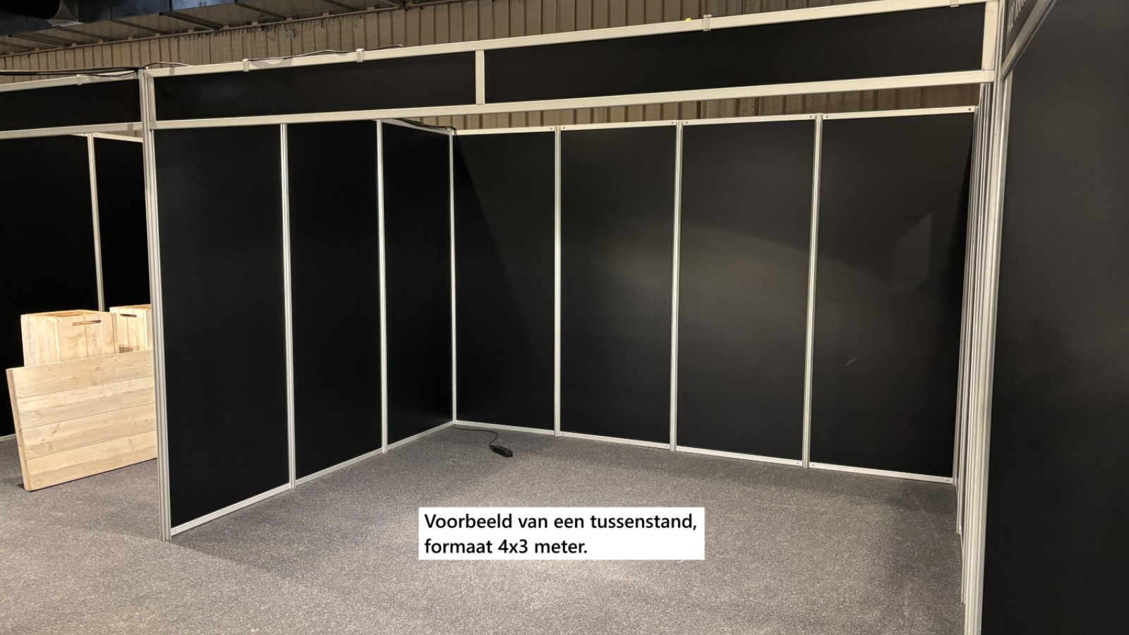 Voorbeeld Tussenstand 4x3 meter