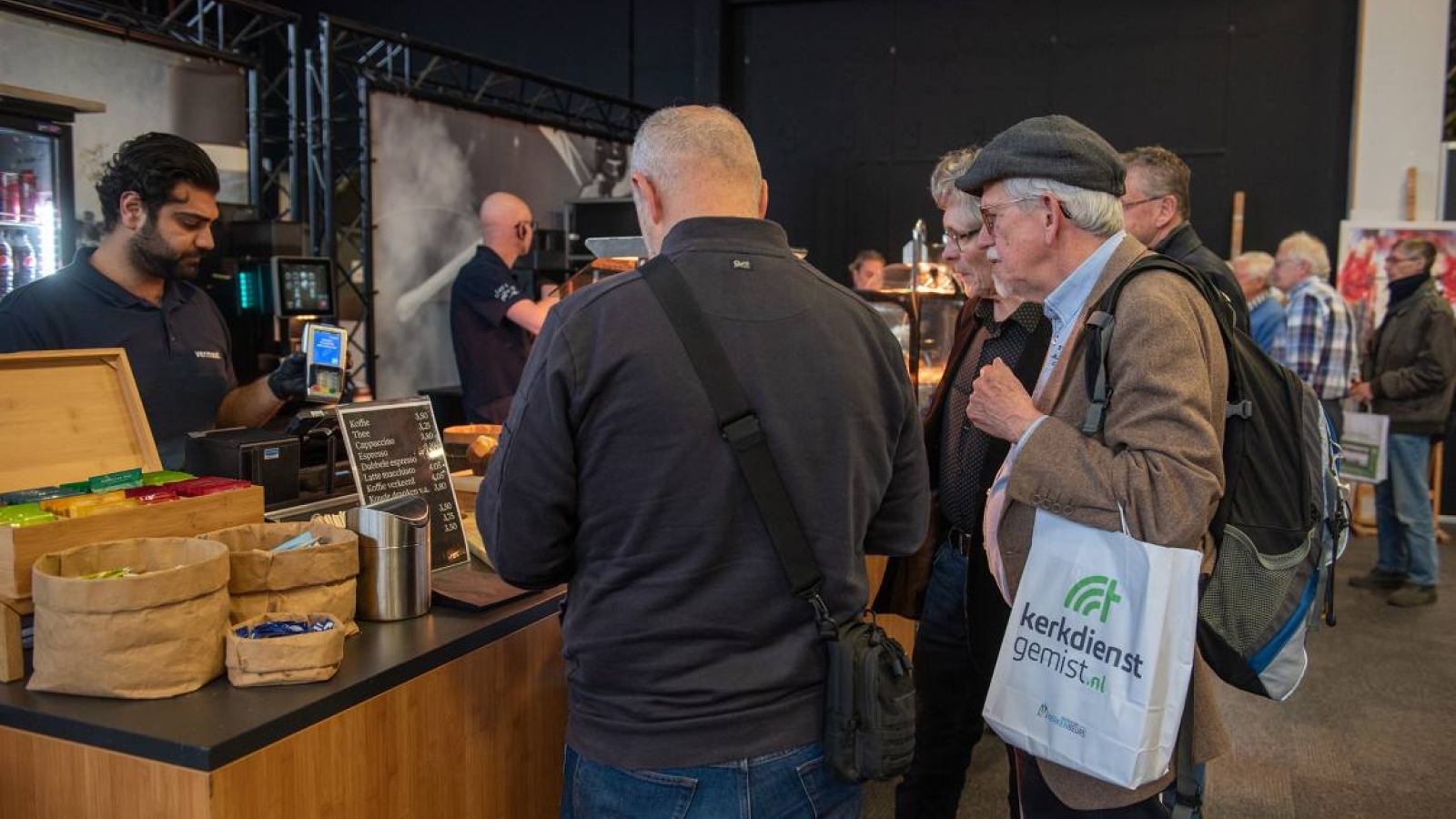 Horecapunt op de Kerkenbeurs.